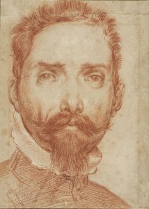 Luuttua soittavan Giulio Mascheronin muotokuva tekijältä Annibale Carracci