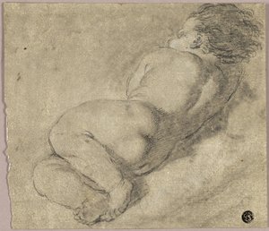 Makaava lapsi selästä tekijältä Annibale Carracci
