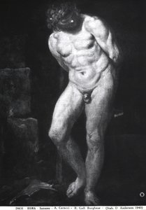 Simson, n. 1580-1609 tekijältä Annibale Carracci