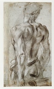 Tutkimus mieshahmosta ... tekijältä Annibale Carracci