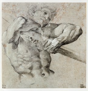 Tutkimus mieshahmosta ... tekijältä Annibale Carracci