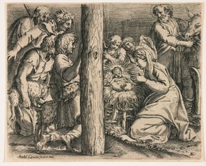 Paimenten kumarrus tekijältä Annibale Carracci