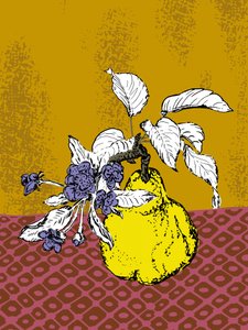 Kvitteni ja purppurat kukat