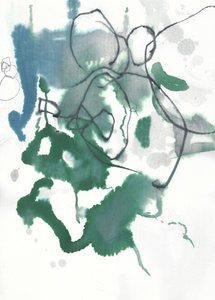 Teal Green Organic Flow tekijältä Annick