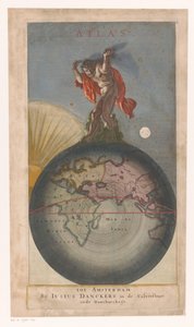 Atlas maapallolla Nimisivu: Justus Danckerts, Atlas, s.a. tekijältä Anonymous