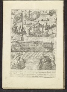 Bucintoro en andere schepen te Venetië Scenes uit het Venetiaanse leven (sarjan nimi) Habiti d