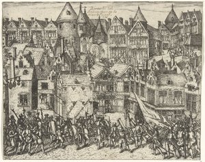 Kalvinistinen mellakka Antwerpenissä, 1567 tekijältä Anonymous