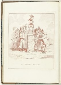 Comité van Militaire Zaken, 1795 Sotilaskomitea (kohteen otsikko) Hollandia Regenerata (Italyanse kopie) (sarjan nimi) Hollannin uudestisyntyminen: spechio kaikille uudestisyntyneille kansoille (sarjan nimi esineessä) tekijältä Anonymous