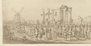 Ledenbergin arkku hirsipuussa, 1619 tekijältä Anonymous