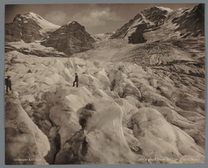 Eigergletscher Eigeristä luoteeseen Sveitsissä Le grand Glacier de l