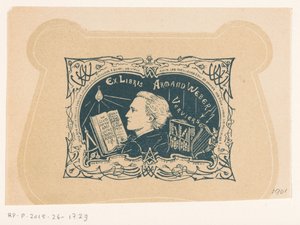 Armand Weberin ex libris tekijältä Anonymous