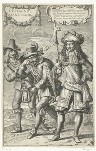 Ranskalainen sarjakuva Gentin menetyksestä, 1678 L