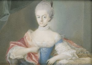 Frederika Sophia Wilhelmina (1751-1820), Preussin prinsessa, prinssi William V:n vaimo tekijältä Anonymous