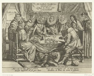 The Game for Schenckenschans, 1635-1636 The Vorstelijcke Ravelspel om Schenckenschants / Le Ravel des Princes pour le Fort de Schentks (otsikko esineessä) tekijältä Anonymous