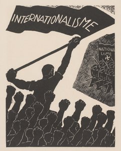 Internationalismi vastaan ​​kansallissosialismi Sotaa ja fasismia vastaan ​​(sarjan nimi) tekijältä Anonymous