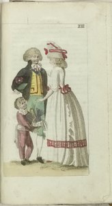 Muodin ja maun kabinetti 1791, pl. XIII tekijältä Anonymous