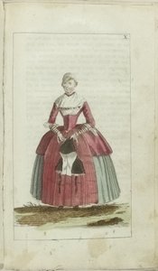 Muodin ja maun kabinetti 1791, pl. X tekijältä Anonymous