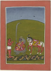 Kalki (Vishnun tuleva inkarnaatio) Vishnun avatarit (sarjan nimi) tekijältä Anonymous