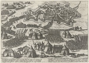 Cambrai piiritti ja valtasi Fuentesin, 1595 tekijältä Anonymous