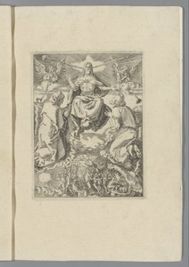 Viimeinen tuomio The Little Passion (sarjan nimi) Passio Christi Ab Alberto Durer Nurenburgensi Effigiata (sarjan nimi) tekijältä Anonymous