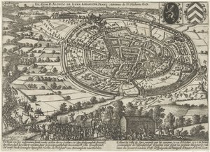 Osavaltion armeija vangitsi ja hylkäsi Lierin, 1595 tekijältä Anonymous