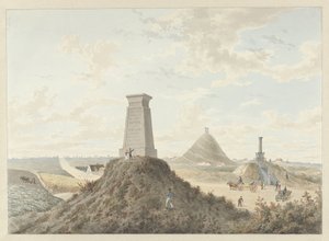 Monumentit Waterloossa, 1815 tekijältä Anonymous