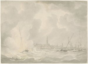 Jan van Speijkin veneen räjähdys, 1831 tekijältä Anonymous