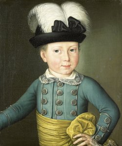 Muotokuva William Frederickistä, Orange-Nassaun prinssistä, myöhemmin kuningas William I:stä lapsena tekijältä Anonymous