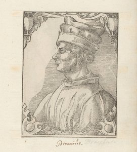 Portret van Braccio da Montone tekijältä Anonymous
