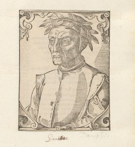 Portree van Dante Alighieri tekijältä Anonymous