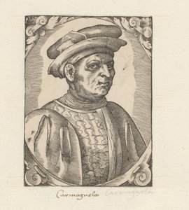 Muotokuva Francesco Bussonesta Carmagnolasta tekijältä Anonymous