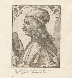 Giovanni Pico della Mirandolan muotokuva tekijältä Anonymous