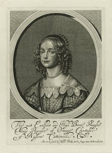 Portret van Maria Henrietta Stuart tekijältä Anonymous