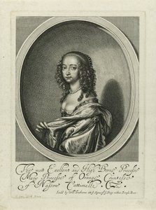 Portret van Maria Henrietta Stuart tekijältä Anonymous