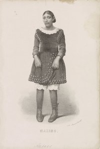 Portret van Máximo, 1857 Maximo (otsikko esineessä) tekijältä Anonymous