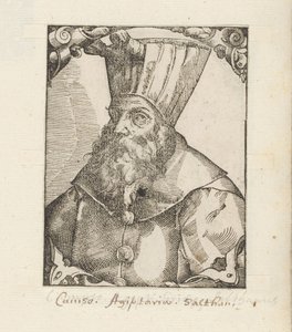 Van Sultan Al-Ashraf Qansuh Al-Ghourin muotokuva tekijältä Anonymous