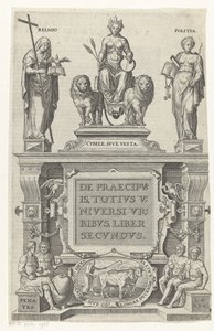 Rhea, Uskonto, Bestuur en huisgoden Otsikko voor: Georg Braun en Franz Hogenberg, Koko maailmankaikkeuden tärkeimmistä kaupungeista, toinen kirja, s.a. tekijältä Anonymous