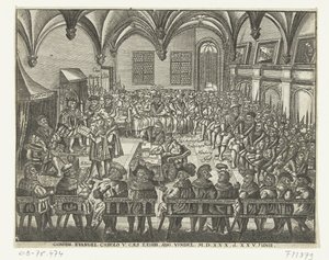 Augsburgin valtiopäivä 1530 Tunnustus. Evankeliumi. Carolo V. Caes. Näyttely. elokuu Findel. M.D.XXX. d. XXV. Junii (otsikko esineessä) tekijältä Anonymous