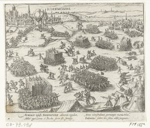 Roermondin otti William of Orange, 1572 tekijältä Anonymous