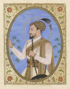 Sulttaani Mohammed Adil Shah Portretminiatuur on sulttaani Muhammad Adil Shah van Bijapur tekijältä Anonymous