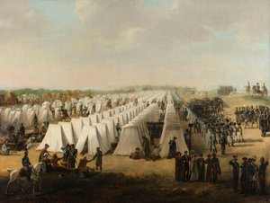 Armeijan leiri Rijenissä Armeijan leiri Rijenissä vuonna 1831 tai sen jälkeen tekijältä Anonymous