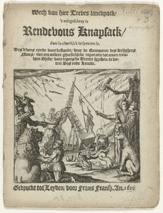 Pamfletin otsikkosivu: Rendevous Knapsack, 1620 tekijältä Anonymous