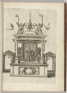 Kohtaus keisari Rudolf II:n kanssa, 1594 tekijältä Anonymous