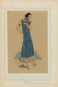 Erittäin pariisilainen, 1923, nro 11: 14. - KIINALAISET LAKKA. - Viehättävä on tämä wc... tekijältä Anonymous