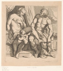 Venus Anchisessa Lapset Palazzo Farnesessa Roomassa (sarjan nimi) tekijältä Anonymous