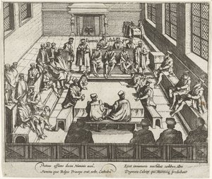 Protestanttisen saarnaamisen kielto Antwerpenissä, 1577 tekijältä Anonymous