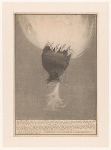 Verongelukken van de luchtballon van Pilatre de Rozier en Romain boven Boulognessa, 15. kesäkuuta 1785 Pilatre de Rosier