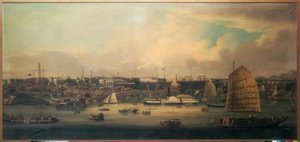 Blick auf die Stadt Shanghai