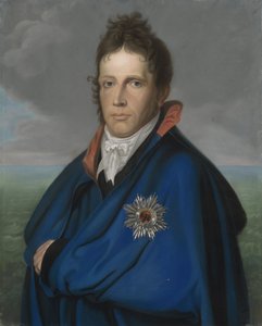 Willem Frederik (1772-1843), Orange-Nassaun perinnöllinen prinssi. Myöhemmin kuningas William I. Kutsuttiin "Vaipan muotokuvaksi" tekijältä Anonymous