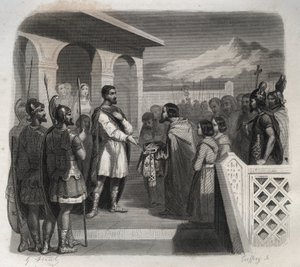 Clermontin kaupungin edustusto tarjoaa piispan virkaa Saint Sidoine Apollinarille (Caius Sollius Apollinaris Sidonius) poliitikolle, evequelle ja gallo-roomalaiselle kirjailijalle (430-486). Kaiverrus vuodelta 1846 kirjassa "Pyhien elämää". Yksityinen koko tekijältä Anonymous Anonymous